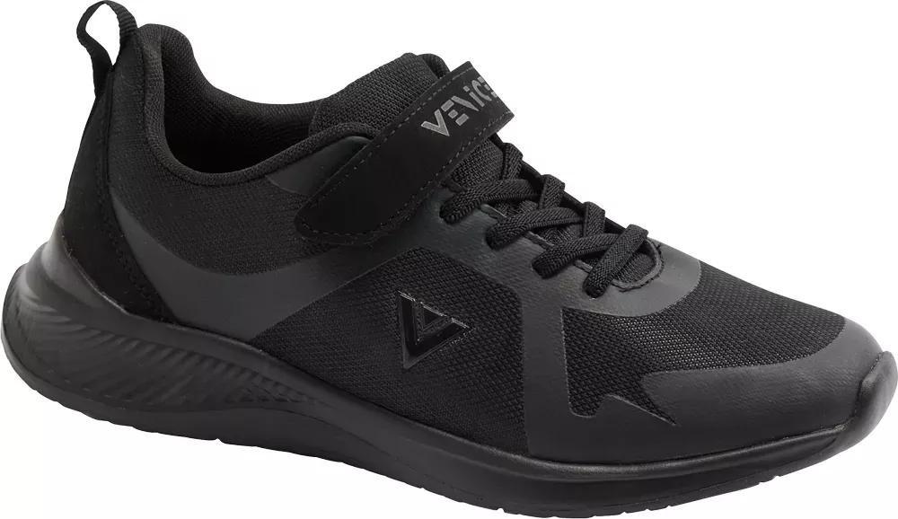 Black Lace-Up Sneakers, Kids Unisex, , large image number 1
