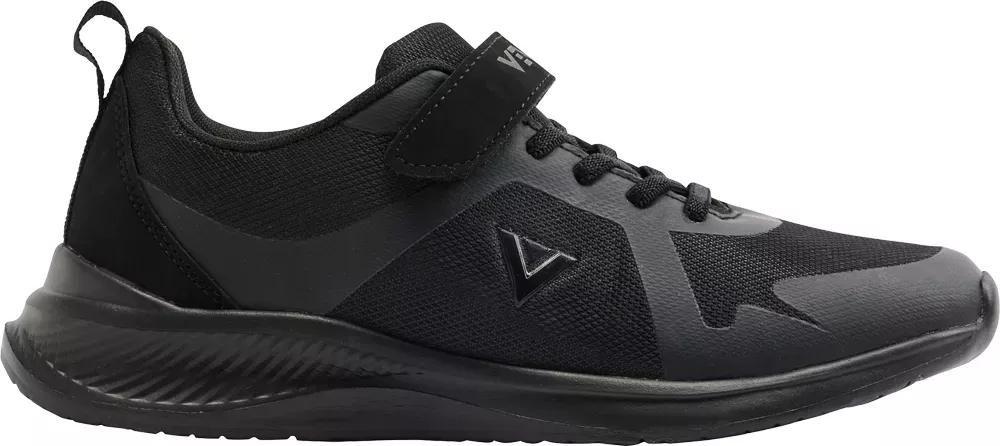 Black Lace-Up Sneakers, Kids Unisex, , large image number 2