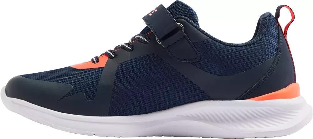 Navy Velcro Closure Sneakers, Kids Boys, , large image number 3