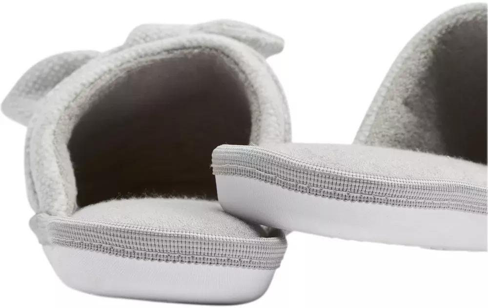 Grey Bow Indoor Slippers, , large image number 5