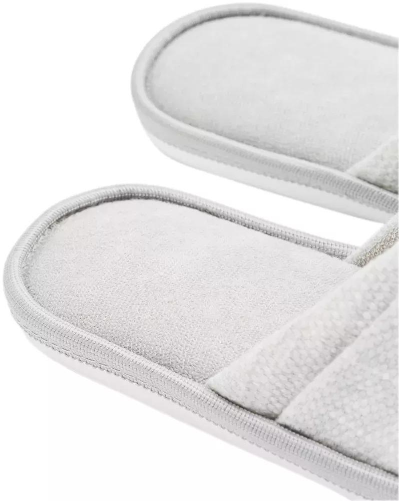 Grey Bow Indoor Slippers, , large image number 6