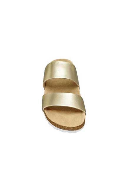 Gold Strapped Mules, Women, , large image number 3