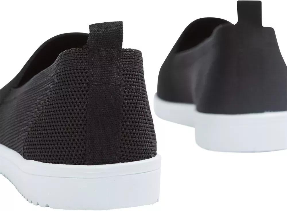 Black Slip-On Casual Shoes, , large image number 5