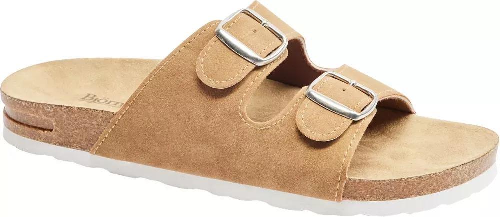 Brown T Bar Sandal, Kids Boys, , large image number 1