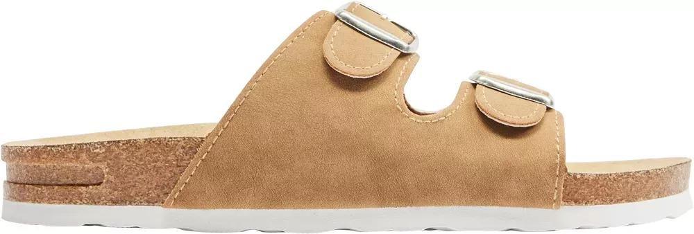Brown T Bar Sandal, Kids Boys, , large image number 2