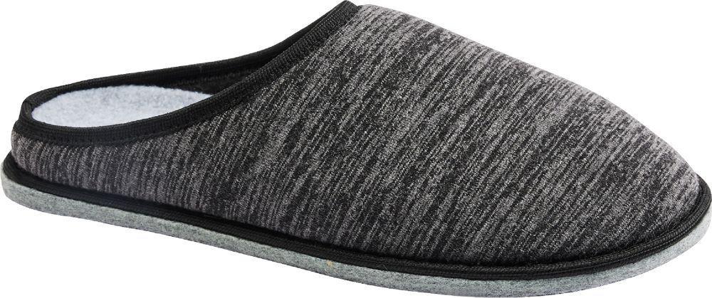 Black Slip On Slippers, , large image number 1