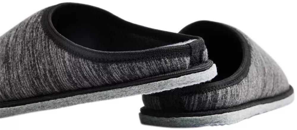 Black Slip On Slippers, , large image number 5