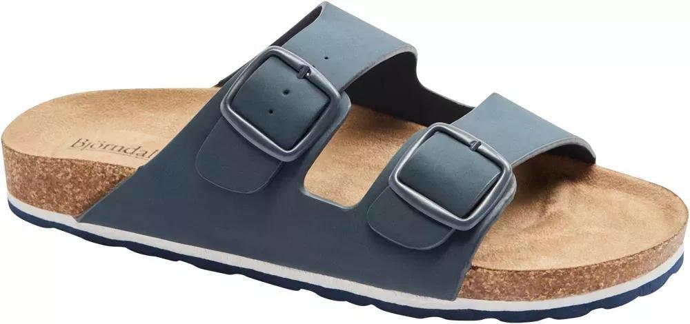 Grey Textured Double Buckle Straps Sandals, Kids Boys, , large image number 1