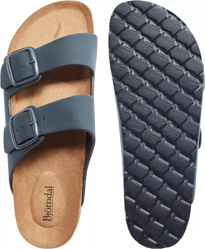 Grey Textured Double Buckle Straps Sandals, Kids Boys, , large image number 4