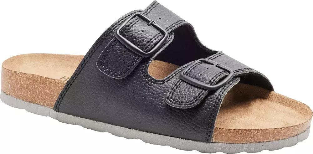 Black Diamante Slides, , large image number 1