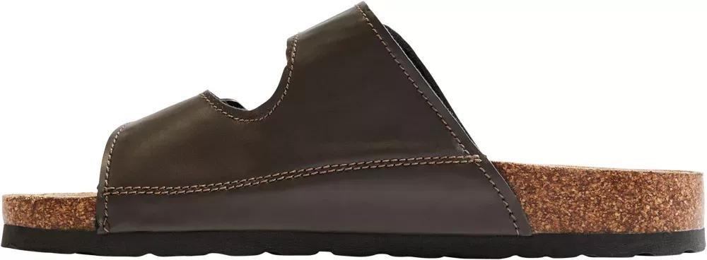 Brown Buckle Detail Mules, , large image number 3