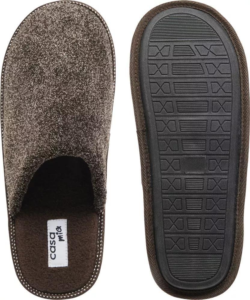 Brown Warm Lining Slippers, , large image number 4