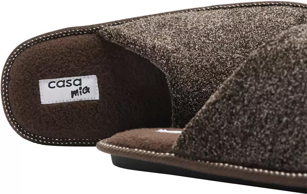 Brown Warm Lining Slippers, , large image number 6