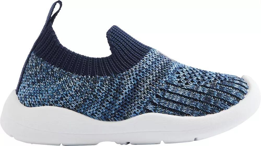 Blue Slip-On Knit Shoes, Kids Boys, , large image number 2