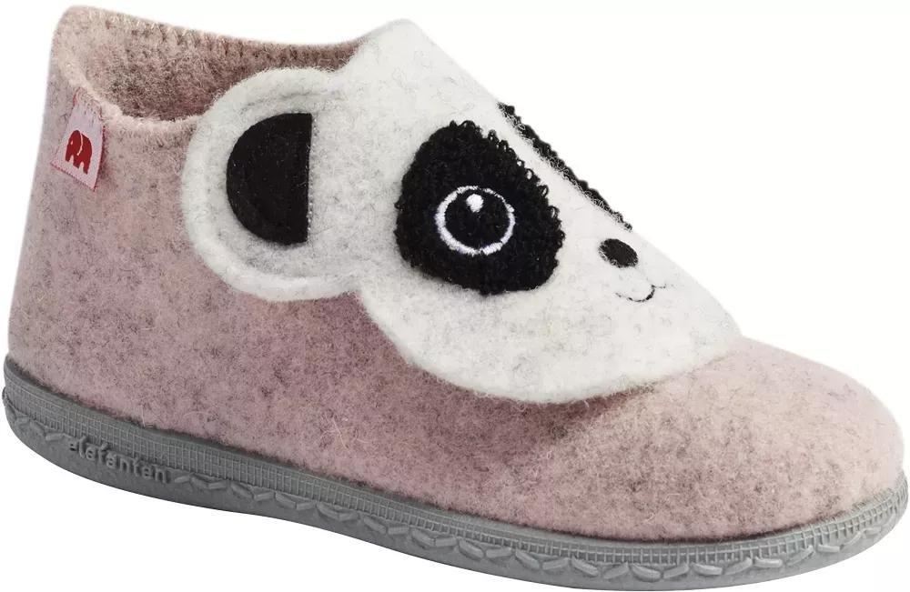 Pink Panda Slippers, Kids Girls, , large image number 1