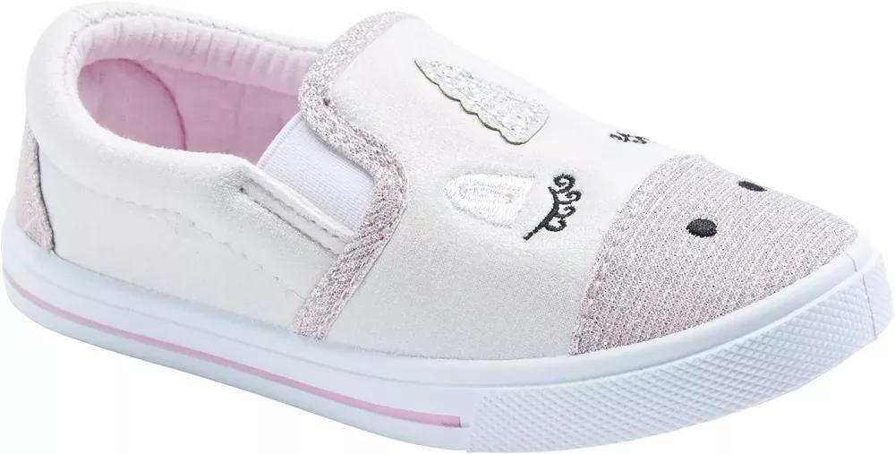 Pink Slip-On Sneakers , Kids Girls, , large image number 1
