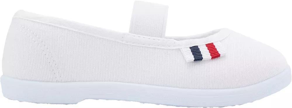 White Vty Slip-On Shoes, Kids Girls, , large image number 1