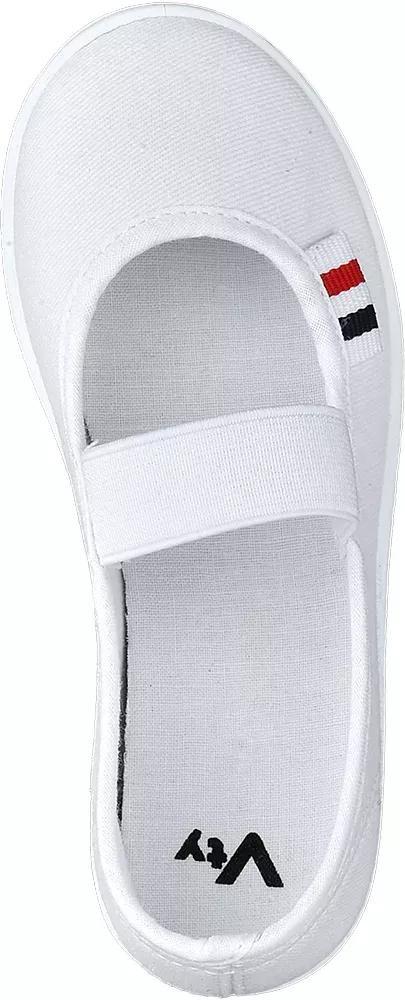 White Vty Slip-On Shoes, Kids Girls, , large image number 2