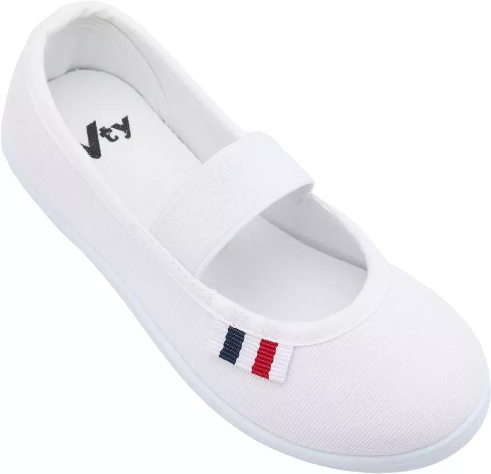 White Vty Slip-On Shoes, Kids Girls, , large image number 3