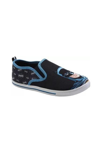 Black Batman Slip-On Shoes, Kids Boys, , large image number 1