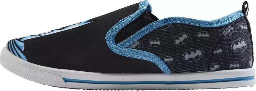 Black Batman Slip-On Shoes, Kids Boys, , large image number 3