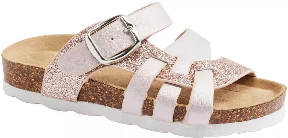 Pink Glitter Slipper, Kids Girls, , large image number 1