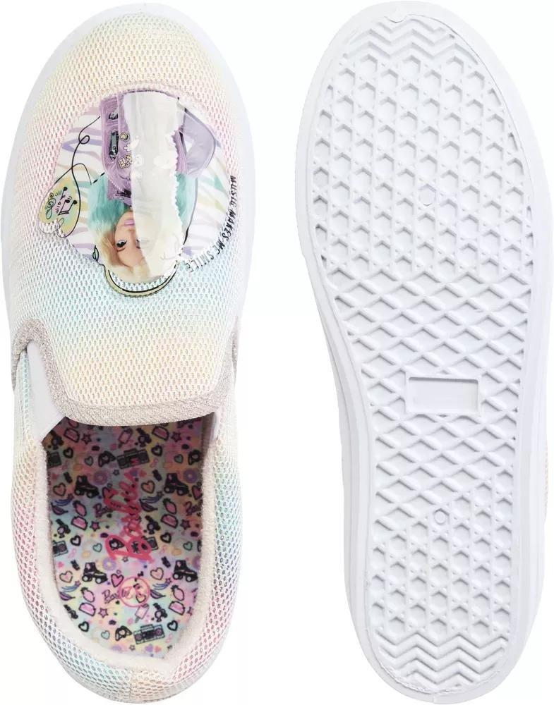 Multicolour Barbie Slip-On Shoes, Kids Girls, , large image number 4