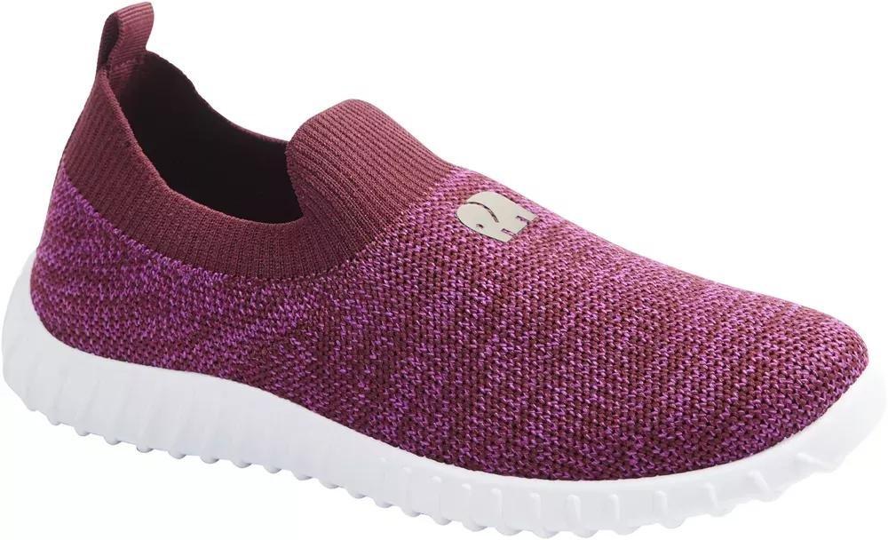 Burgundy Slip-On Shoes, Kids Unisex, , large image number 1