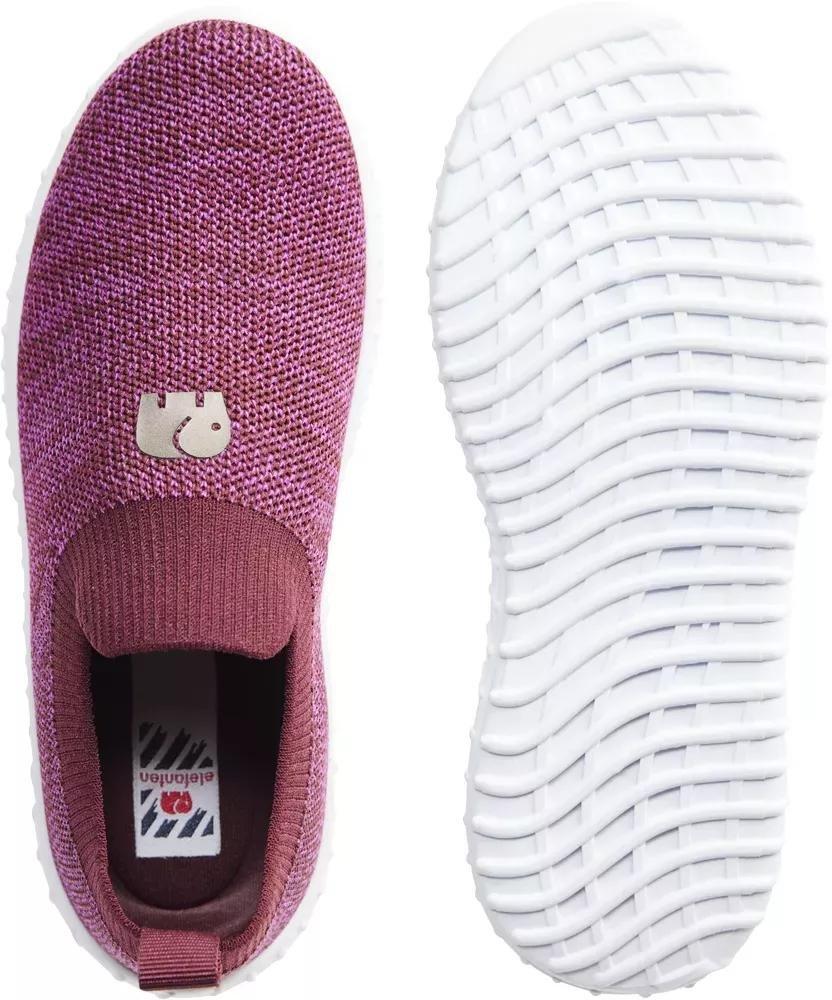 Burgundy Slip-On Shoes, Kids Unisex, , large image number 4