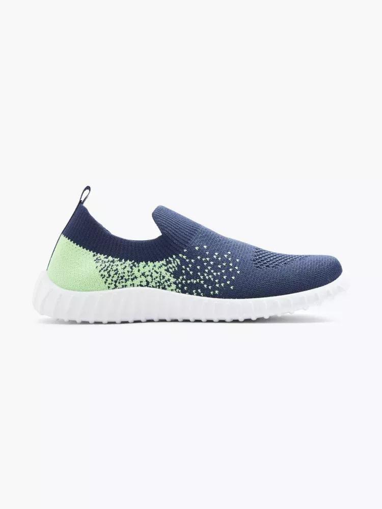 Navy Gradient Slip-On Shoes, Kids Unisex, , large image number 0