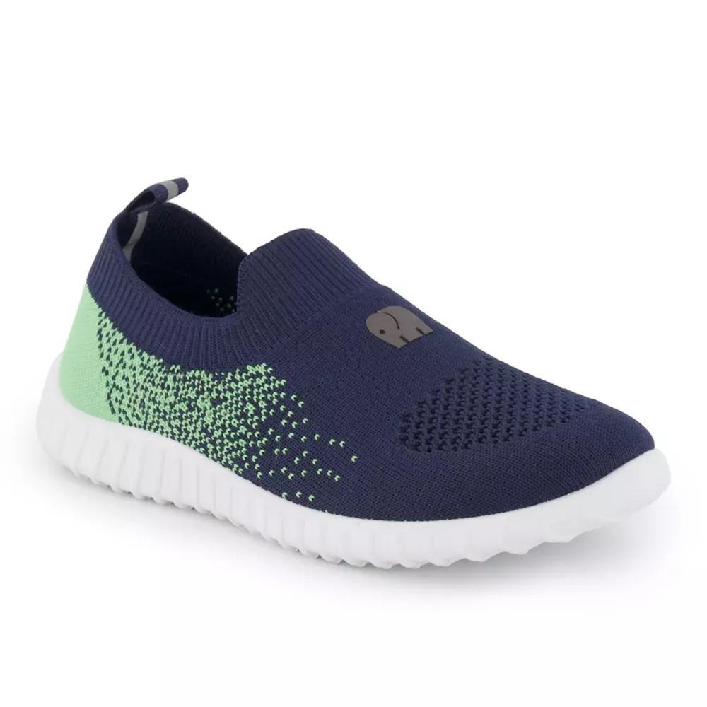 Elefanten - Navy Gradient Slip-On Shoes, Unisex Kids