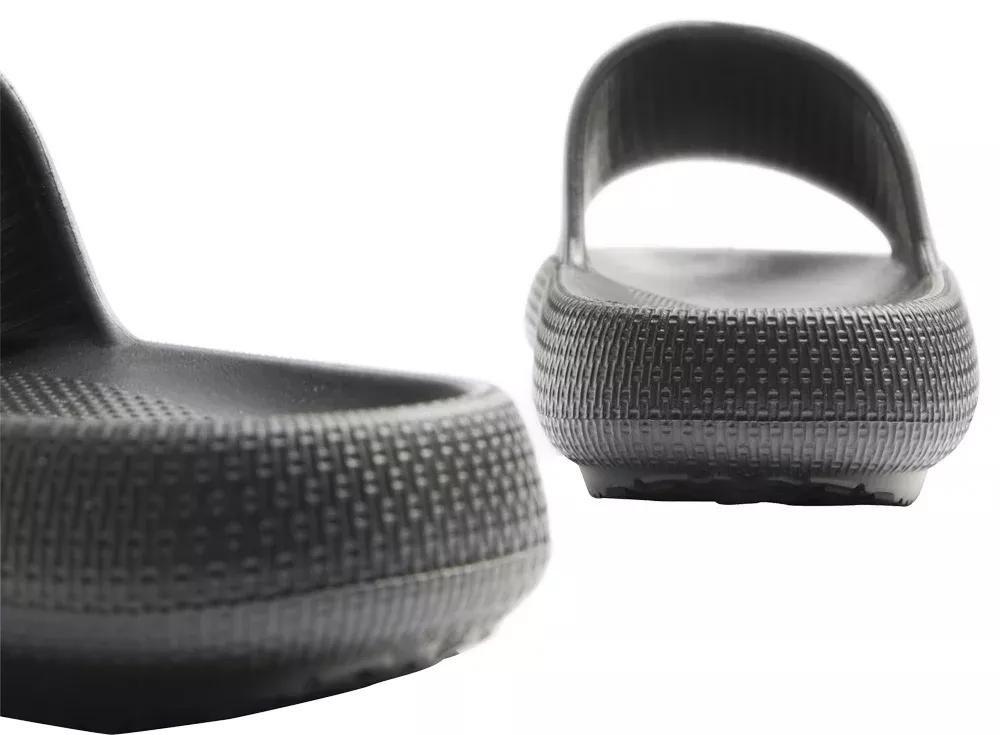Black Flat Form Slippers, , large image number 5