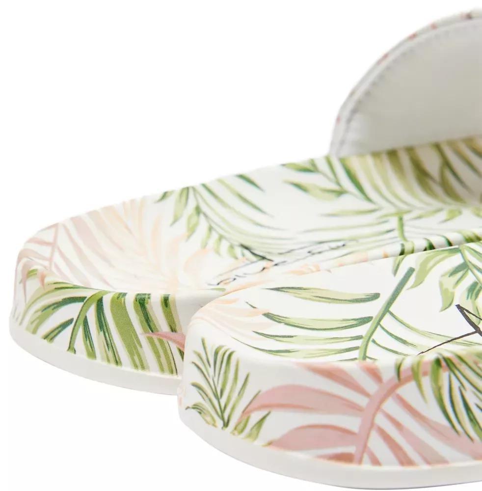 Green Pattern Muk Luk Slippers, , large image number 5