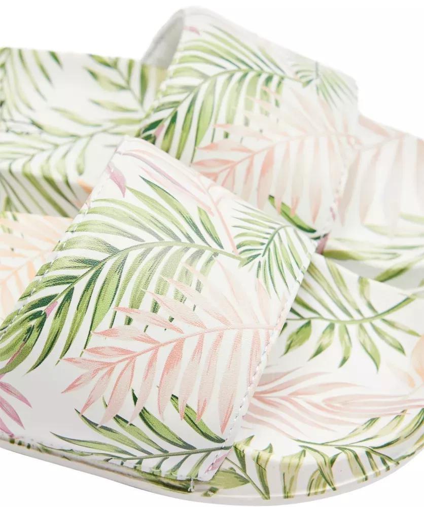 Green Pattern Muk Luk Slippers, , large image number 6