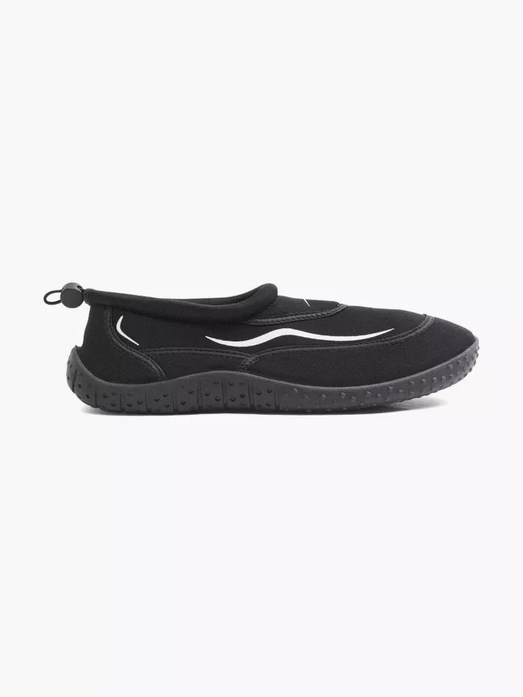 Black Water Slip-On Shoes, , large image number 0