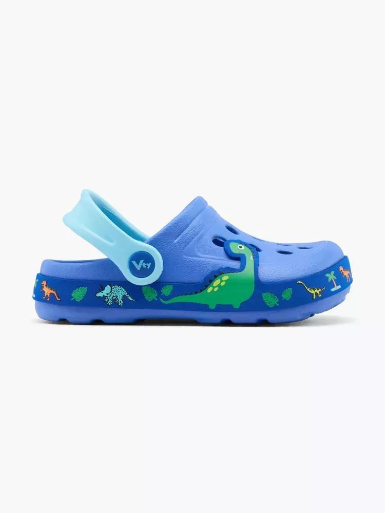 Blue Slip-On Clogs, Kids Boys, , large image number 0