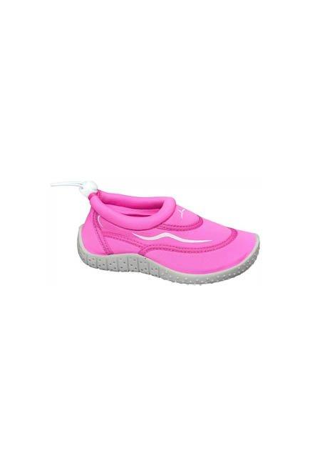 Pink Aqua Socks Sneakers, Kids Girls, , large image number 0