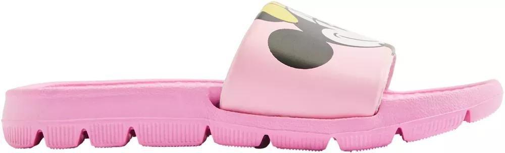 Pink Minnie Mouse Slippers, Kids Girls, , large image number 1