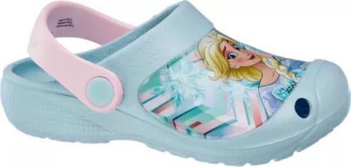 Blue Printed Clogs, Kids Girls, , large image number 2