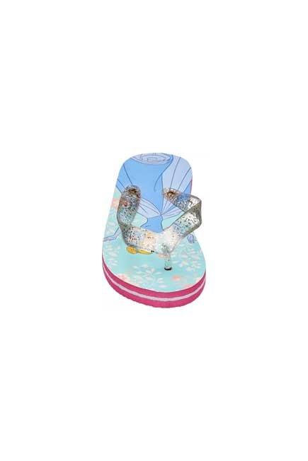 Blue Cinderella Beach Flip-Flops, Kids Girls, , large image number 3