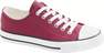 Victory - Burgundy Sneakers With A Dark Sole