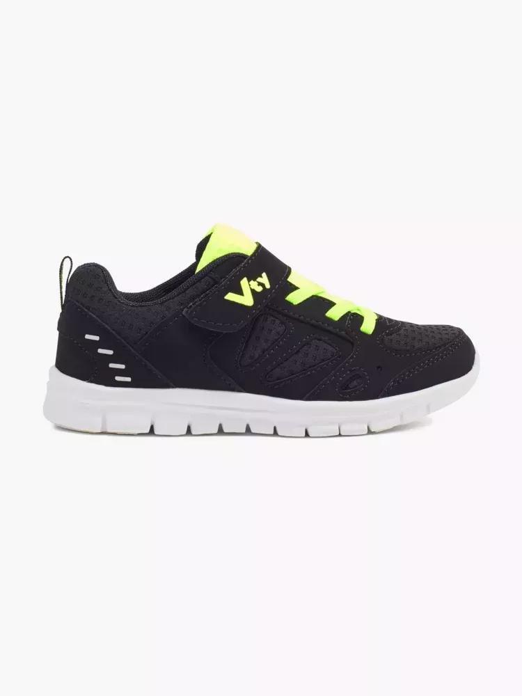 Black Vty Sneakers, Kids Unisex, , large image number 0