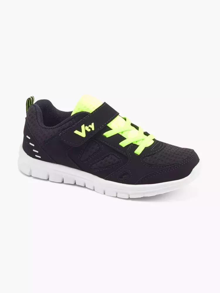 Black Vty Sneakers, Kids Unisex, , large image number 5