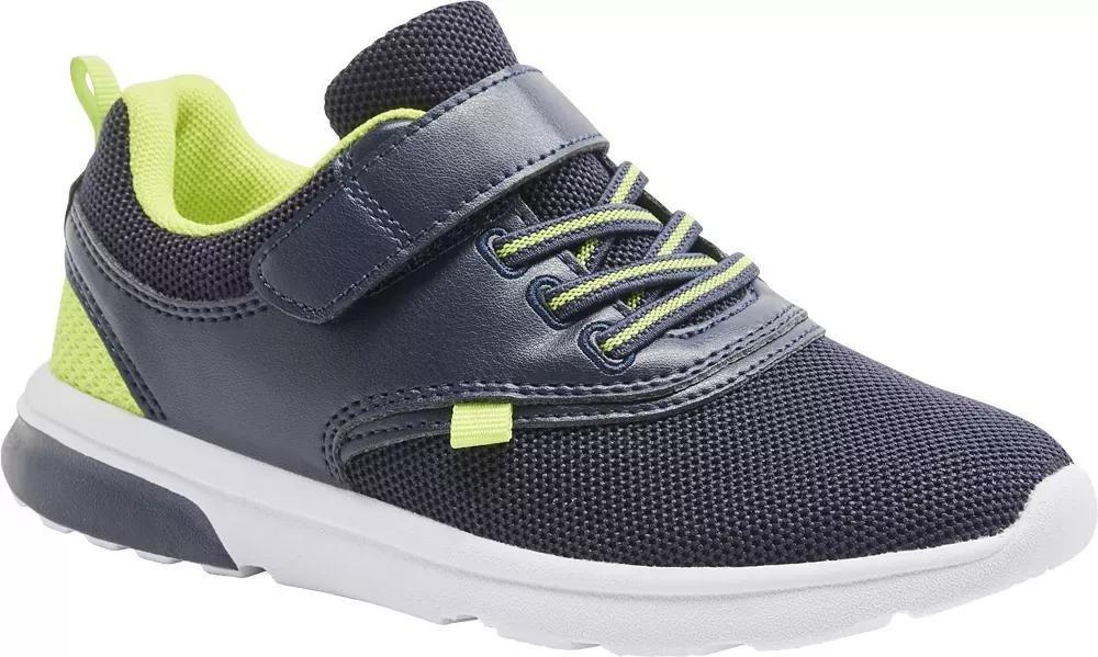 Navy Walking Sneakers, Kids Unisex, , large image number 1