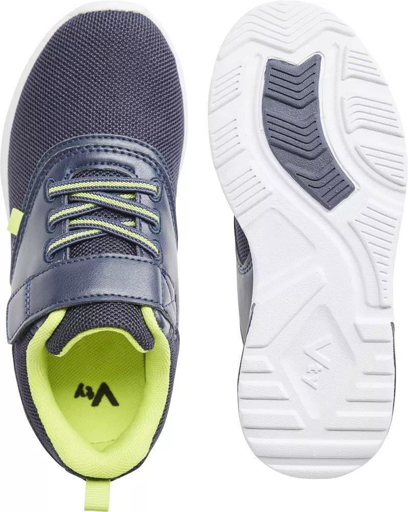 Navy Walking Sneakers, Kids Unisex, , large image number 4