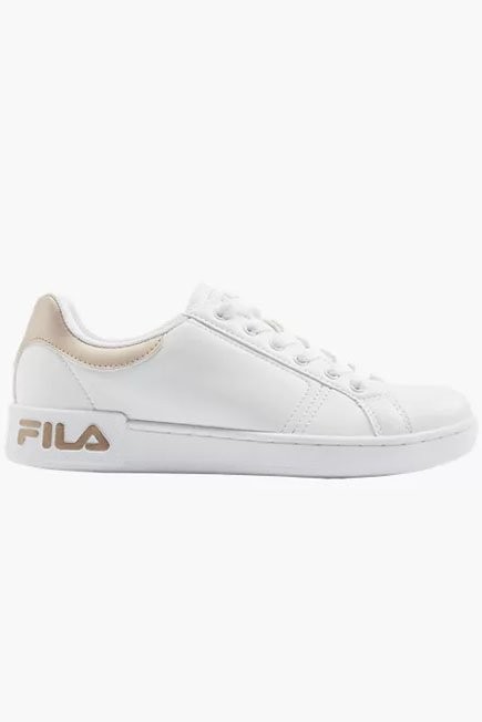 Fila New - White Lace-Up Casual Trainers
