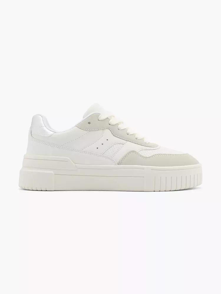 Multicolour Laced Platform Sneakers, , medium