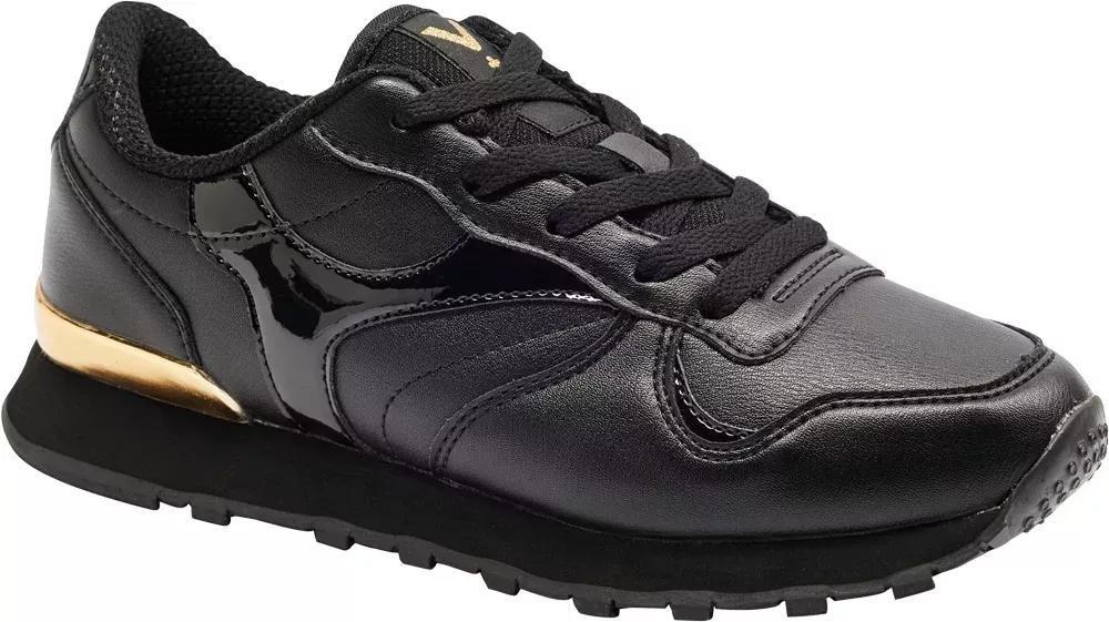 Black Metallic Detail Sneakers, , large image number 1