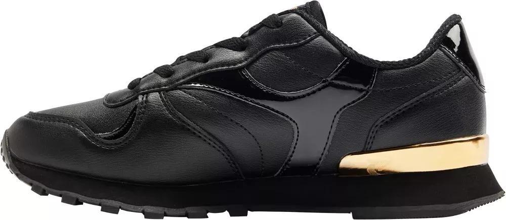Black Metallic Detail Sneakers, , large image number 3