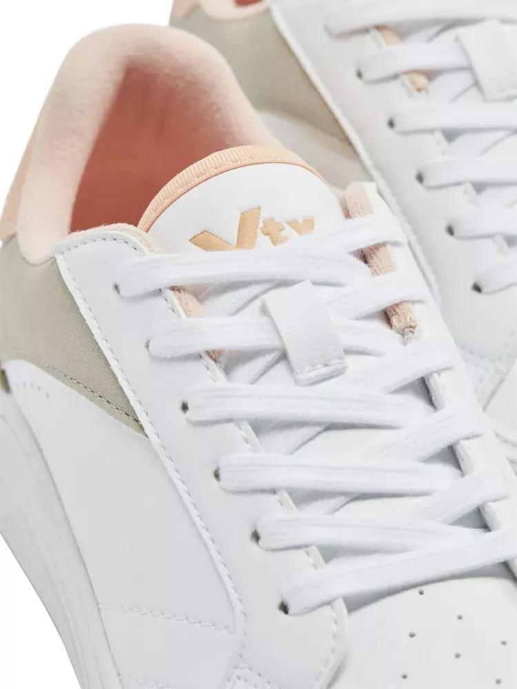 White Leather Sneakers, , large image number 6